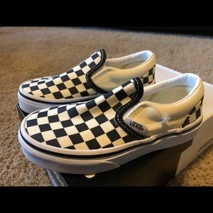 Kid's Van's slip-ons. NWT. Girl's size 12.